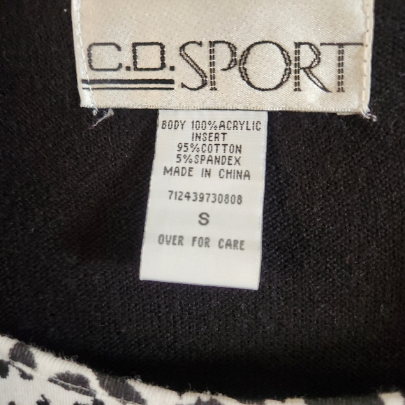 Womens CO Sport Short Sleeve Sweater with Pockets Size Small - Picture 3 of 5